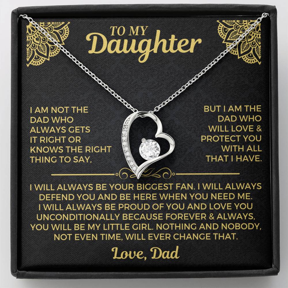 Eternal Love Necklace - To My Daughter