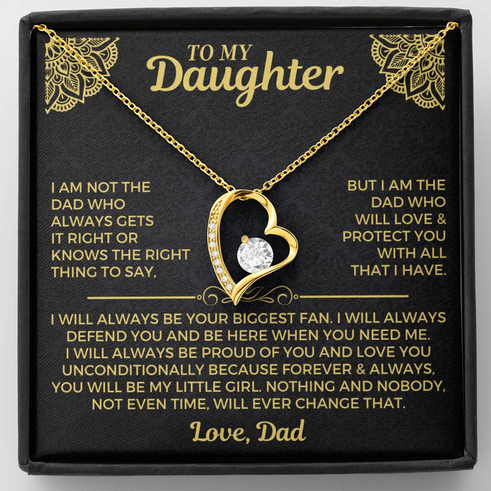 Eternal Love Necklace - To My Daughter